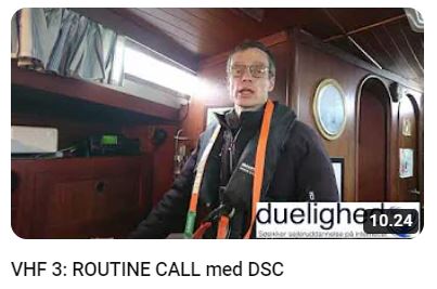 Routine Call med DSC